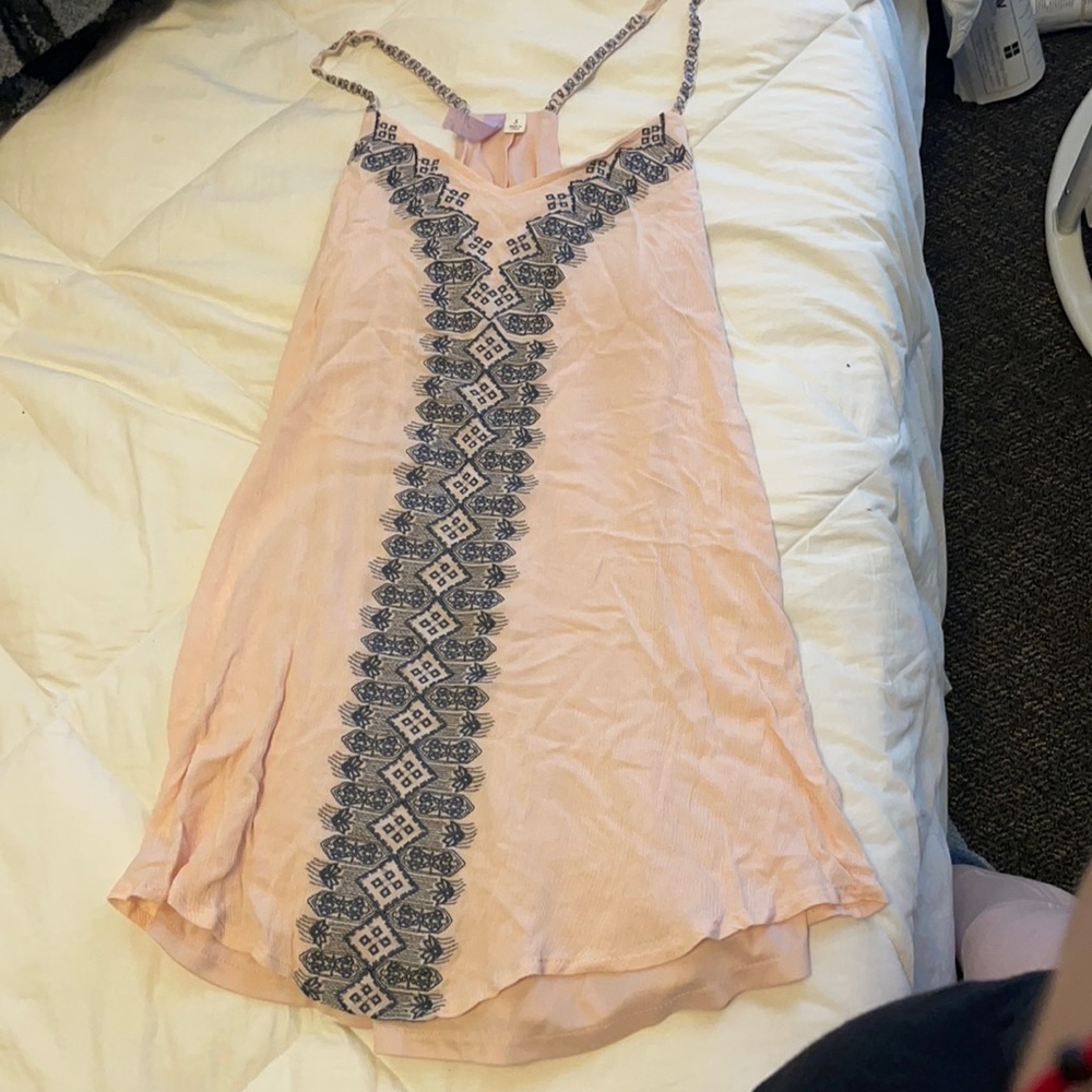 Pink dress
